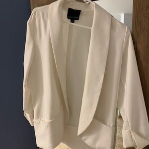 White blazer